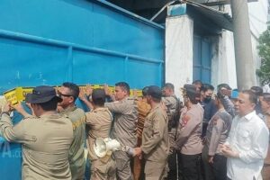 Pemkot Surabaya Segel Gudang Sentoso Seal, Langgar Perizinan dan Tak Miliki NIB serta TDG
