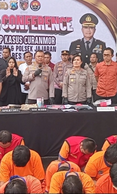 Polrestabes Surabaya Berhasil Tangkap 120 Pelaku Curanmor