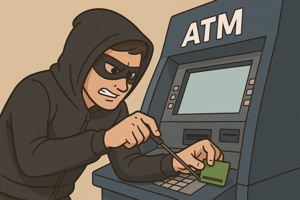 Satu Unit Mobil Dan Puluhan Kartu ATM Diamankan Polisi, Ada Apa? 