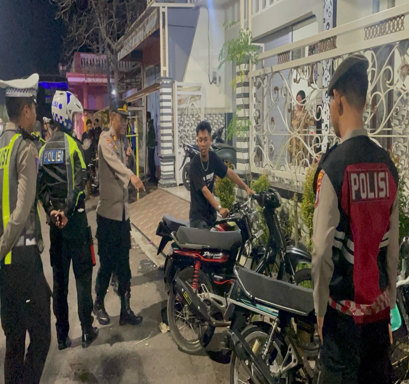 Polres Pasuruan Kota Gencarkan Patroli Cegah Balap Liar dan Premanisme Selama Libur Panjang