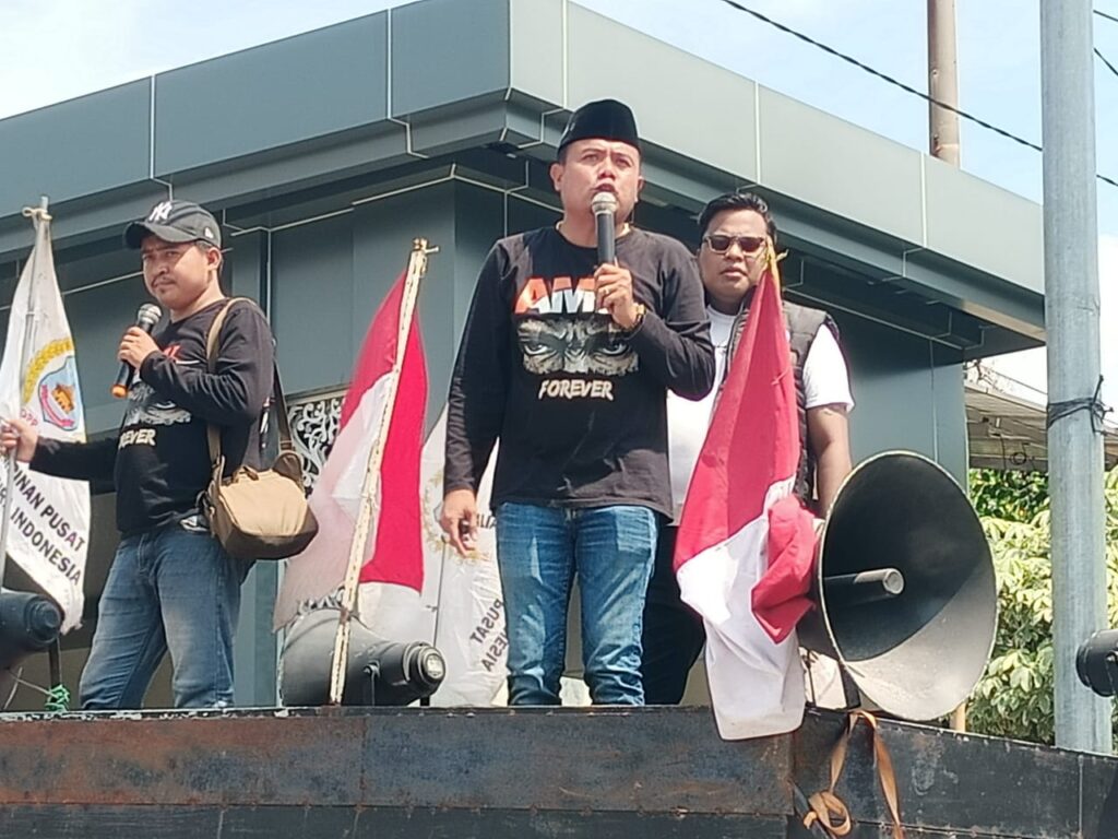 Aliansi Madura Indonesia Demo Lapas Tolak Narkoba dan Pungli