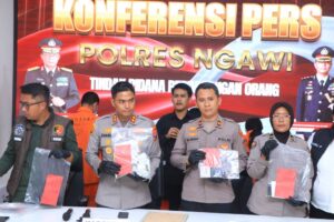Polres Ngawi Berhasil Bongkar Kasus TPPO Bermodus Adopsi