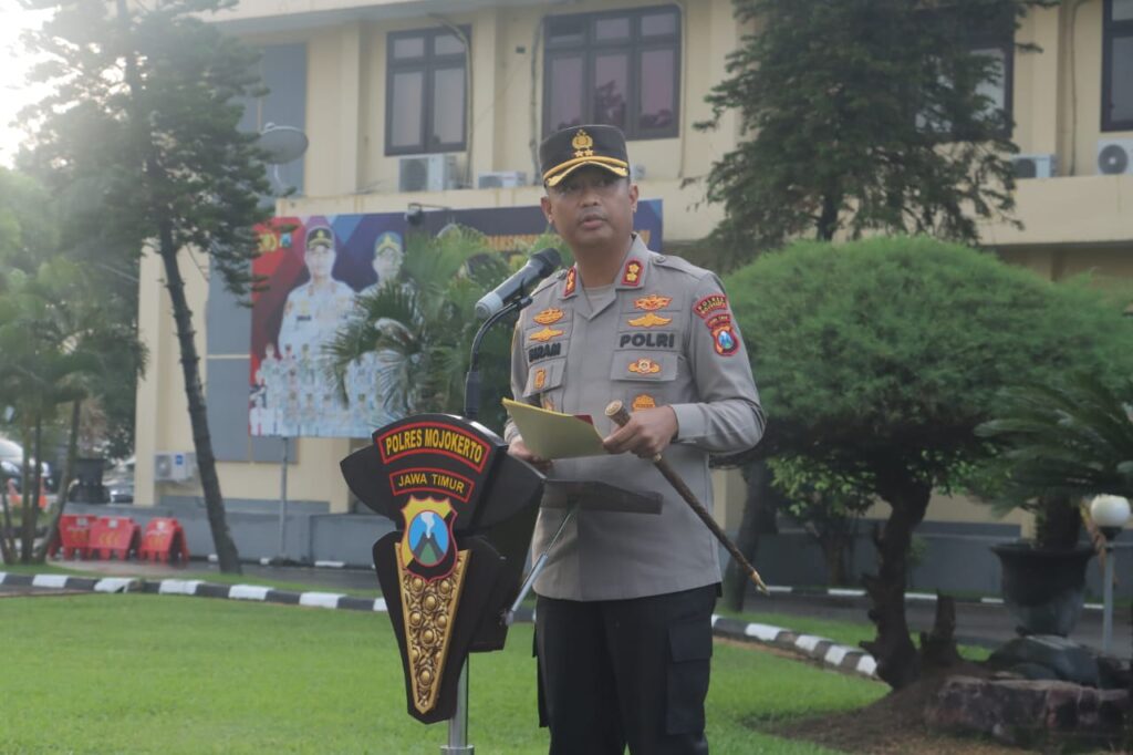 Polres Mojokerto Libatkan 250 Personel Amankan Libur Panjang Idul Adha 2025, Fokus Pengamanan Lokasi Wisata