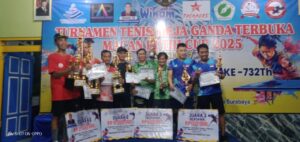 Surabaya Sukses Gelar Turnamen Tenis Meja Se-Jawa Timur dalam Rangka HUT ke-732 Kota Surabaya
