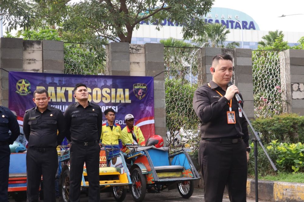 Sespimmen Polri Dikreg ke-65 Gelar Bakti Sosial di Terminal GSN Tanjung Perak