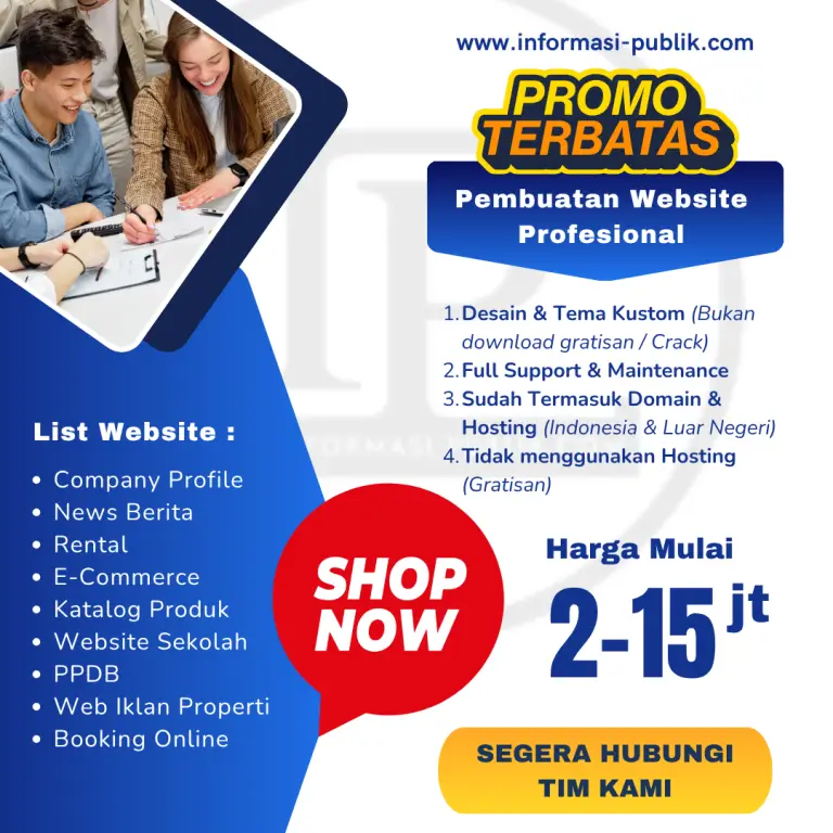 Promo Pembuatan Website