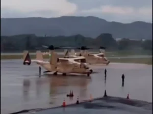 TNI Amankan Dua Pesawat Militer Amerika Serikat di Bandara Komodo Labuan Bajo
