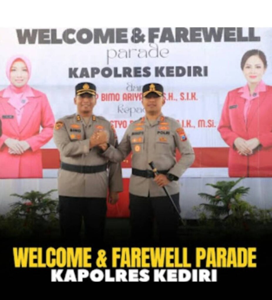 AKBP Bramastyo Priaji Resmi Jabat Kapolres Kediri Gantikan AKBP Bimo Ariyanto