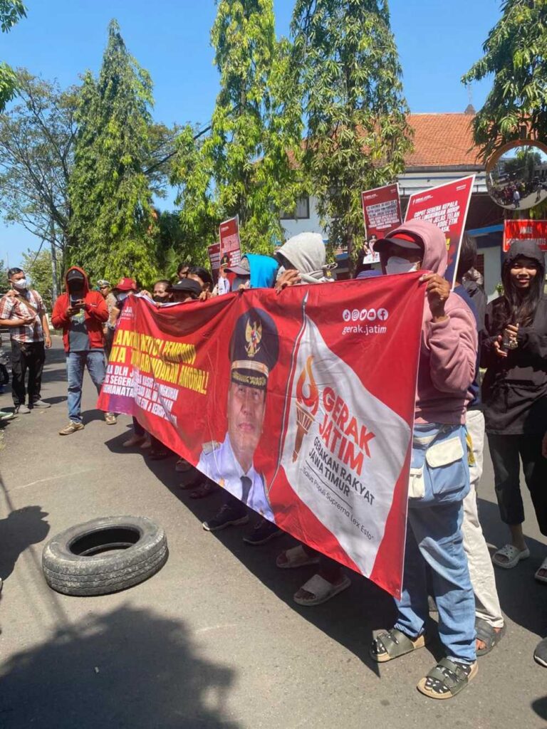 Gerak Jatim Desak Gubernur Copot Plt. Kepala DLH Jatim: Tuduhan Pelanggaran Etika ASN Mencuat