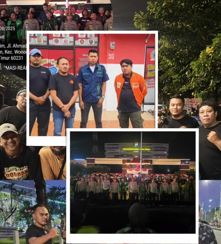 Ribuan Driver Online Aksi Solidaritas di Surabaya: 1.000 Lilin untuk Keadilan, Desak 7 Oknum Brimob di Pecat