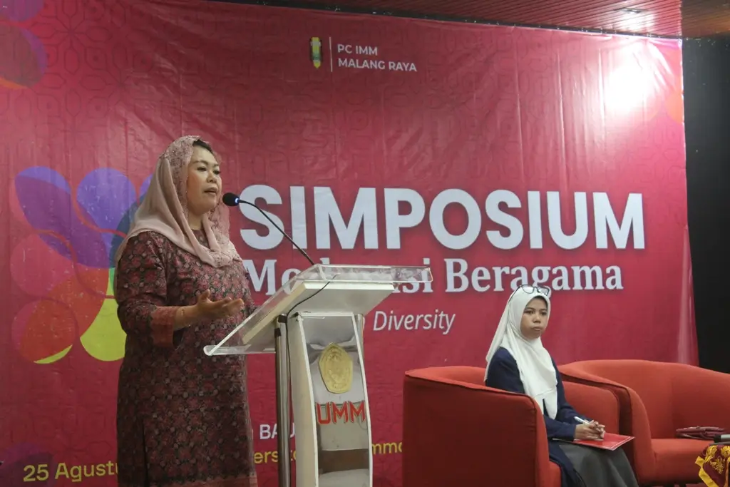 Pemaparan Yenny Wahid dalam Simposium Moderasi Beragama 2025
