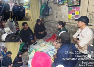 Ormas ASB Takziah ke Rumah Korban Tenggelam di Jembatan Jagir Surabaya, Janji Kawal Kasus hingga Tuntas