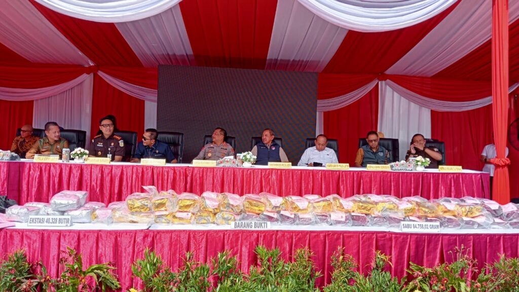 Polrestabes Surabaya Ungkap 84,758 Gram Sabu dan 40,328 Butir Ekstasi, Selamatkan 881 Ribu Jiwa