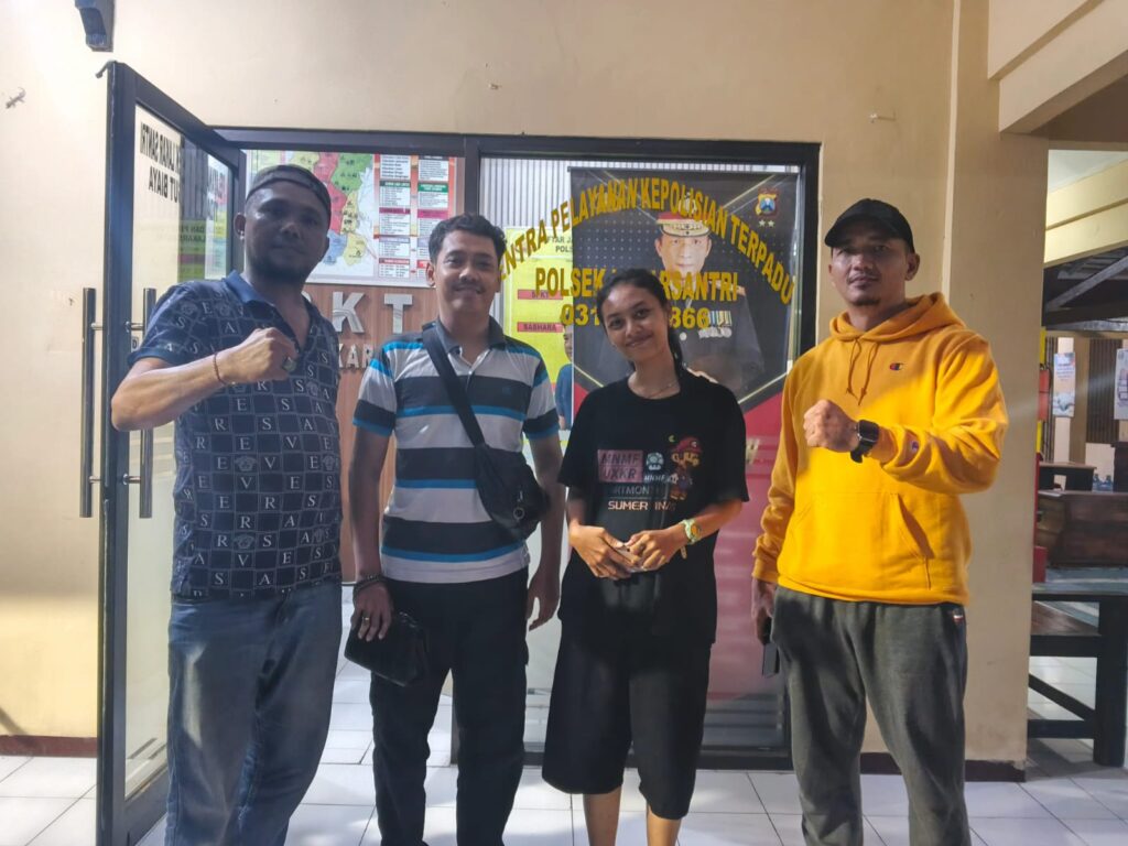 Ormas ASB Kawal Kasus Pengendara Tertimpa Plakat Tanah di Jalan Unesa