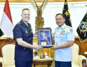 Kasau Terima Kunjungan Kehormatan Chief of Air Force Royal Australian Air Force
