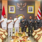 Pererat Sinergi Maritim, Pangkoarmada II Terima Kunjungan Panglima Armada Barat Malaysia
