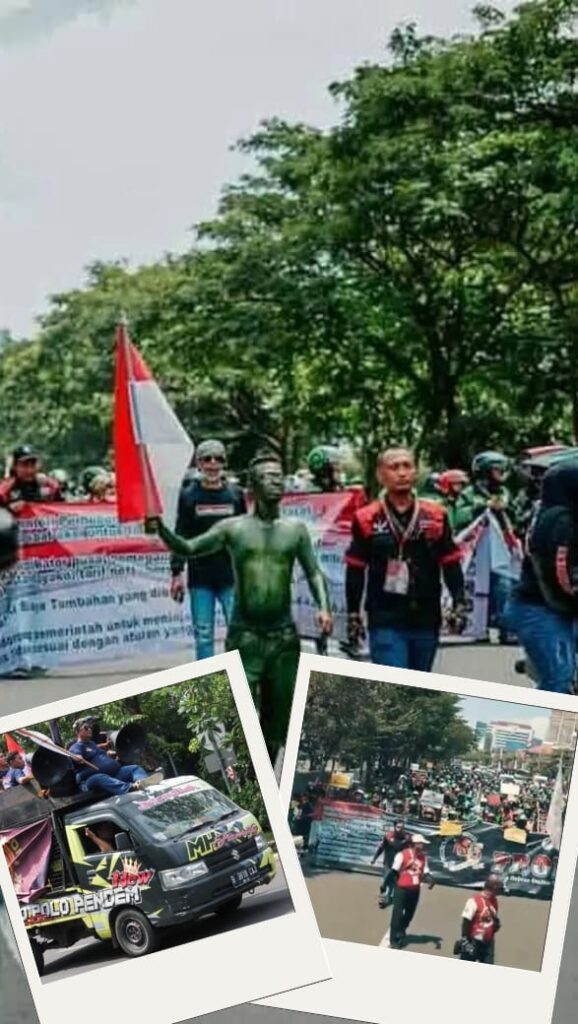 Ribuan Pengemudi Transportasi Online Siap Mengepung Istana 20 November