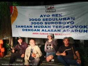 Ormas ASB Gelar Aksi Jogo Suroboyo Usai Tawuran di Kota Lama