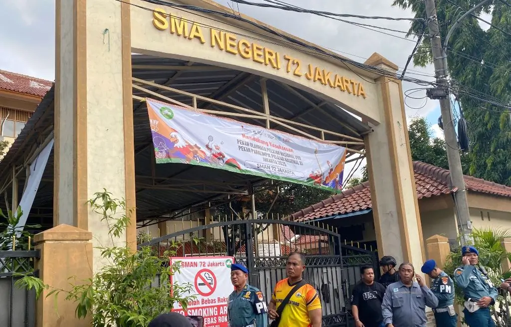 Pelaku Ledakan di SMA Negeri 72 Jakarta Ternyata Siswa Sendiri