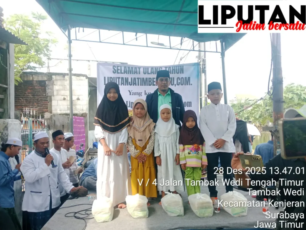 Liputan JatimBersatu Rayakan HUT ke-1 dengan Santunan Anak Yatim Piatu