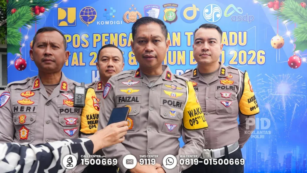 Arus Balik Nataru Mulai Meningkat, Korlantas Polri Perkuat Rekayasa Lalu Lintas