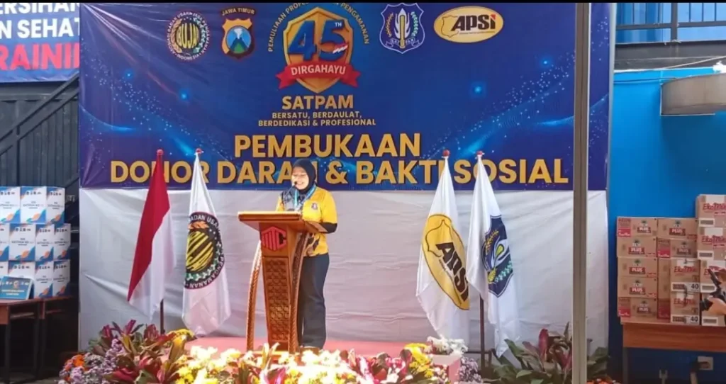 HUT Satpam KE-45 PT BUJP Ganti Hadiah Dengan Bakti Sosial dan Donor Darah