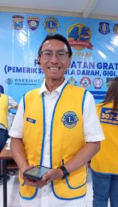 Lions Club Beri Pengobatan Gratis di HUT Satpam KE – 45 di PT Mahawangsa