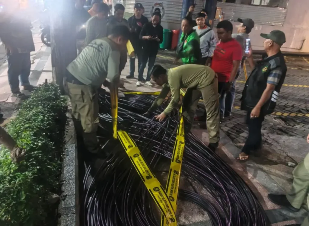 Pemimpin IP Apresiasi Satpol PP Berani Ambil Tindakan Tegas, Segel Kabel Wifi My Republik