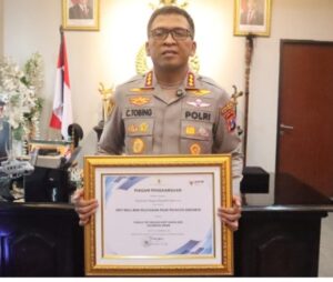 SPKT MMPP Polresta Sidoarjo Raih Penghargaan Menteri PANRB