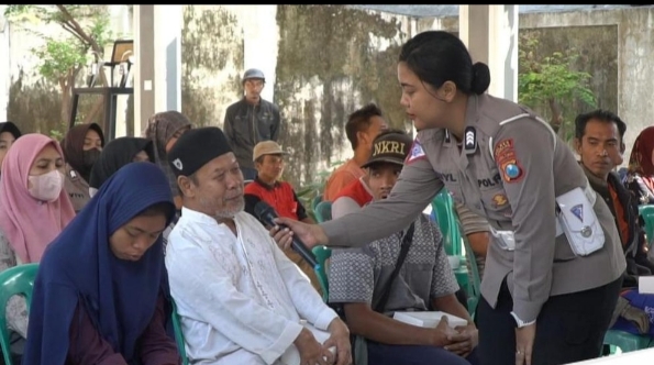 Jombang — Komunitas difabel menyampaikan apresiasi terhadap pelayanan penerbitan Surat Izin Mengemudi (SIM) di Satuan