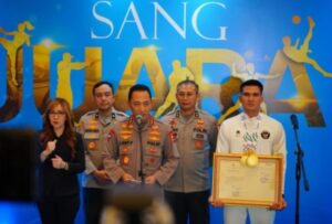 Kapolri Beri Apresiasi ke Atlet Polri dan Non-Polisi yang Berprestasi di Sea Games 2025