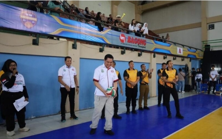 Kejurprov Bola Voli Indoor U-18 Antar Klub se – Jatim Tahun 2026 Dibuka, “Ajang Gali Potensi Atlet Muda