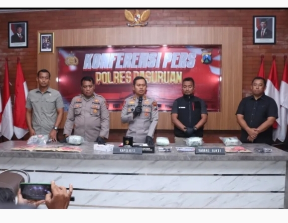 Awal 2026, Peredaran Narkotika Digempur: 25 Kasus Dibongkar Polres Pasuruan