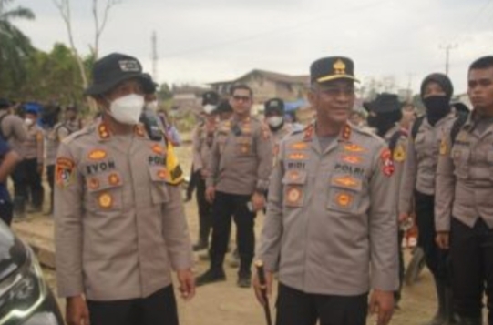 Gubernur Akpol Tinjau Sasaran Fisik Latsitardanus di Aceh Tamiang