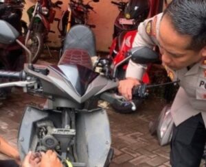 Alarm Motor Gratis dari Polisi, Strategi Baru Tekan Curanmor di Surabaya