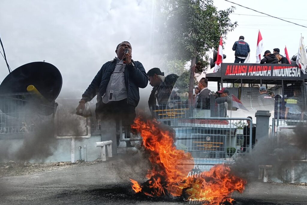 Demo AMI di Surabaya, Kanwil Ditjen PAS Jatim Dikepung Massa