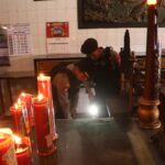 Berikan Rasa Aman Perayaan Imlek, Polres Pelabuhan Tanjung Perak Sterilisasi Klenteng. 