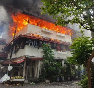 Kebakaran Rusun Sumbo Surabaya, di Akibatkan Konseling Listrik