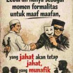 Lebaran Disebut Sekadar Formalitas, Pesan Moral dalam Ilustrasi Viral Picu Perdebatan