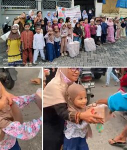 Ratusan Takjil Dibagikan, TK Ade Erma Suryani Tanamkan Nilai Kepedulian di Bulan Ramadhan