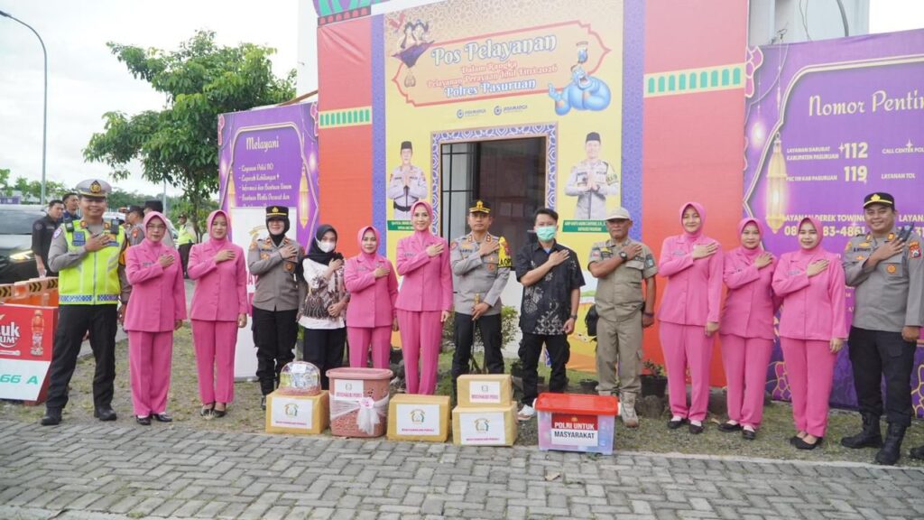 Antisipasi Risiko Sekecil Apa Pun, Kapolres Pasuruan Inspeksi Ketat Pos Mudik”