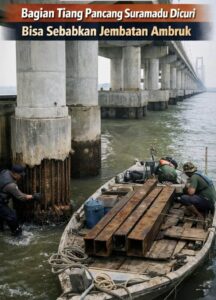 Komplotan Nelayan Curi Tiang Suramadu: ini Penyebabnya