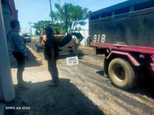 Wakil Bupati Sidoarjo Realisasikan Perbaikan Jalan Gempol Sari, Warga Merasa Terbantu