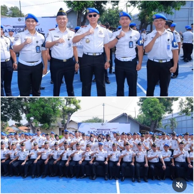 Satopspatnal Rutan Kelas I Surabaya Dikukuhkan, Perkuat Pengawasan Internal