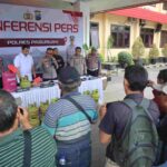 Polres Pasuruan mengungkap kasus oplosan LPG subsidi di Purwosari Pasuruan