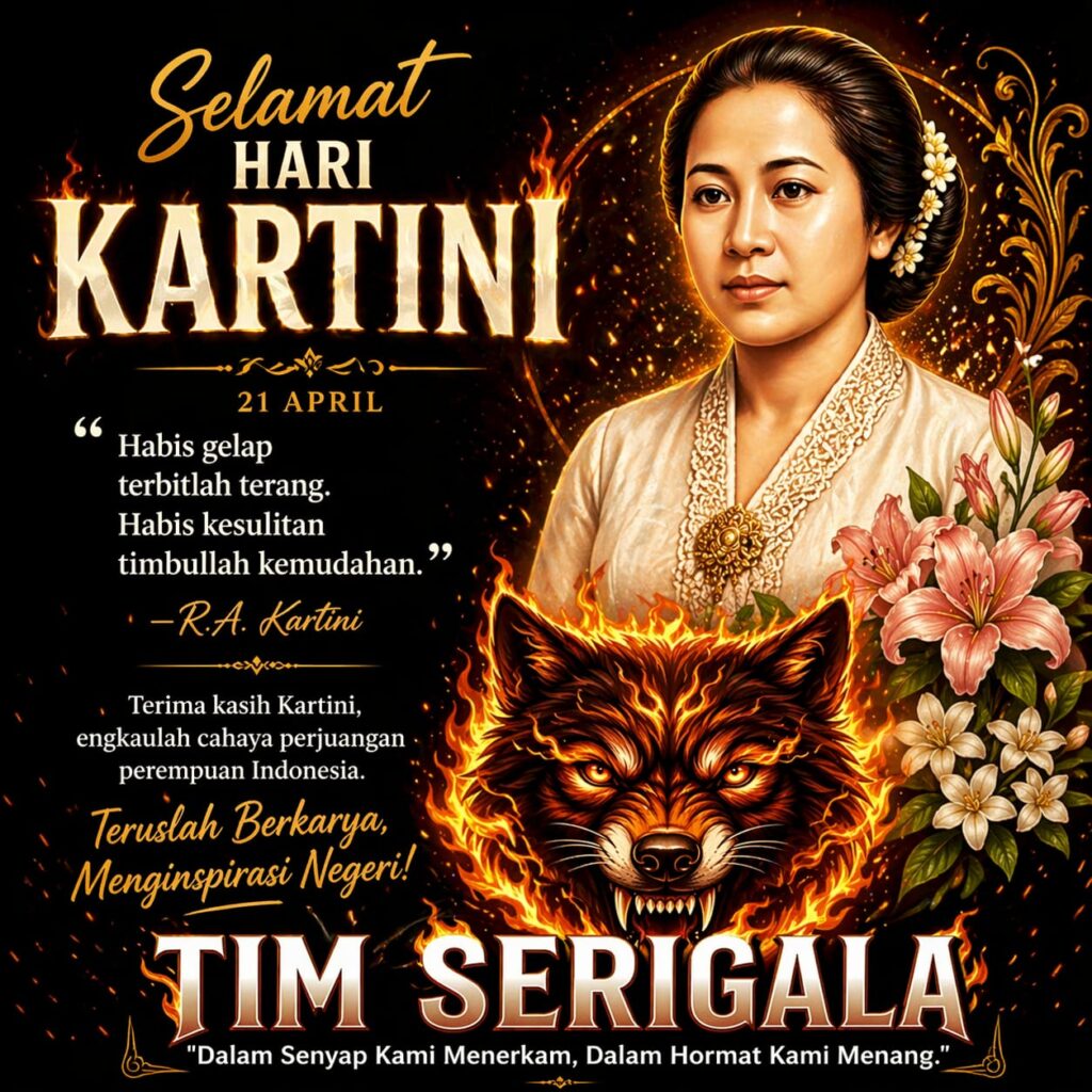 Kolaborasi Insan Pers Tim Serigala Ucapkan Selamat Hari Kartini 2026