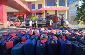 Polres Probolinggo Ungkap Penyalahgunaan Pertalite, 7 Tersangka Diamankan