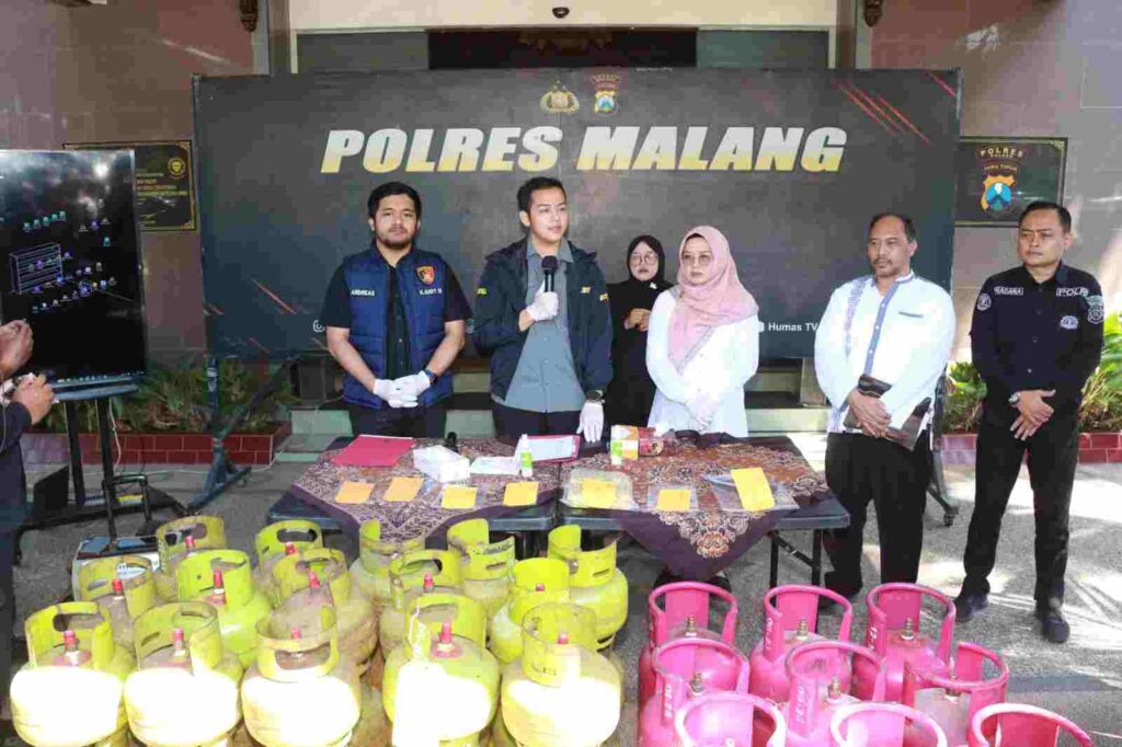 Ratusan Tabung LPG Disita, Praktik Oplos Terungkap di Malang