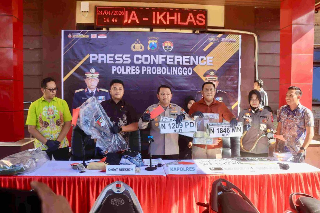 Polres Probolinggo Ringkus 7 Pelaku Curas dan Curanmor