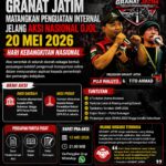 GRANAT JATIM Matangkan Penguatan Internal Jelang Aksi Nasional Ojol 20 Mei 2026 di Hari Kebangkitan Nasional